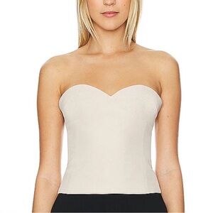 Rue Sophie Marina Sweetheart Top in Ecru Size S